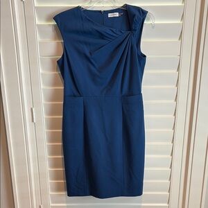 Calvin Klein Women's Blue Dress